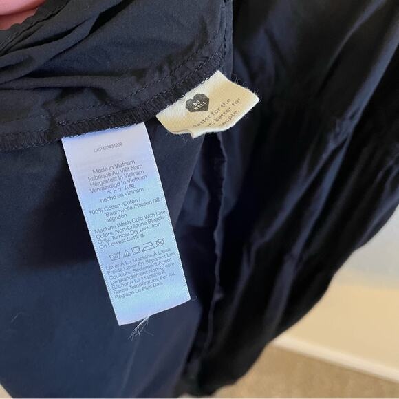 Madewell Plus Poplin Halter Tiered Midi Dress Womens Size 28W - Picture 9 of 9